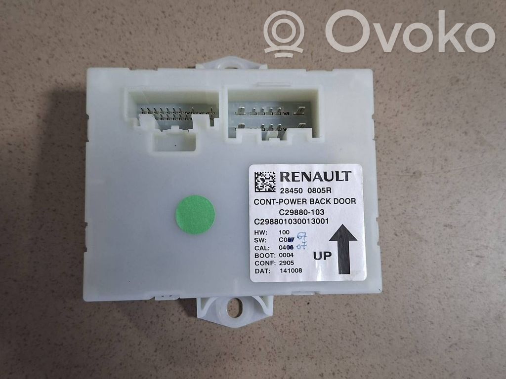 Tailgate/trunk control unit/module   284500805R