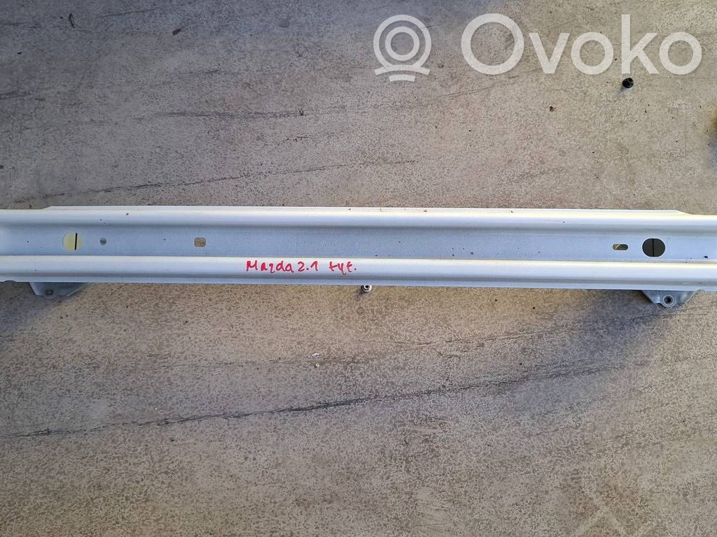 Rear bumper support beam