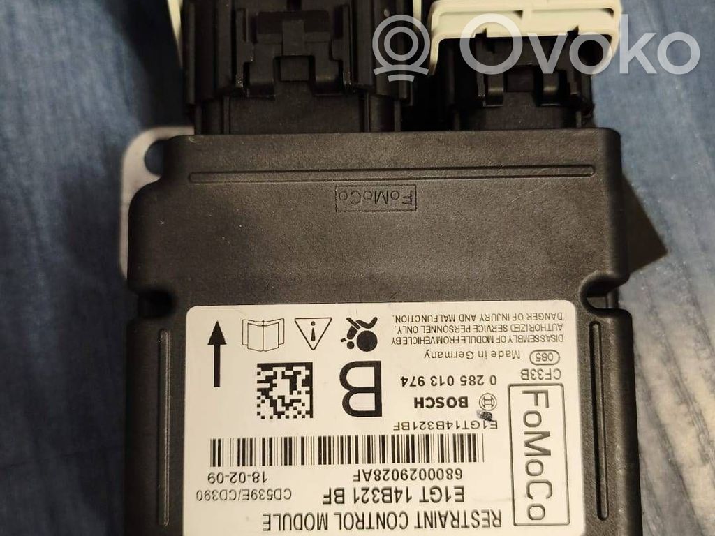 Ford S-MAX Unitate/modul de comandă airbaguri 