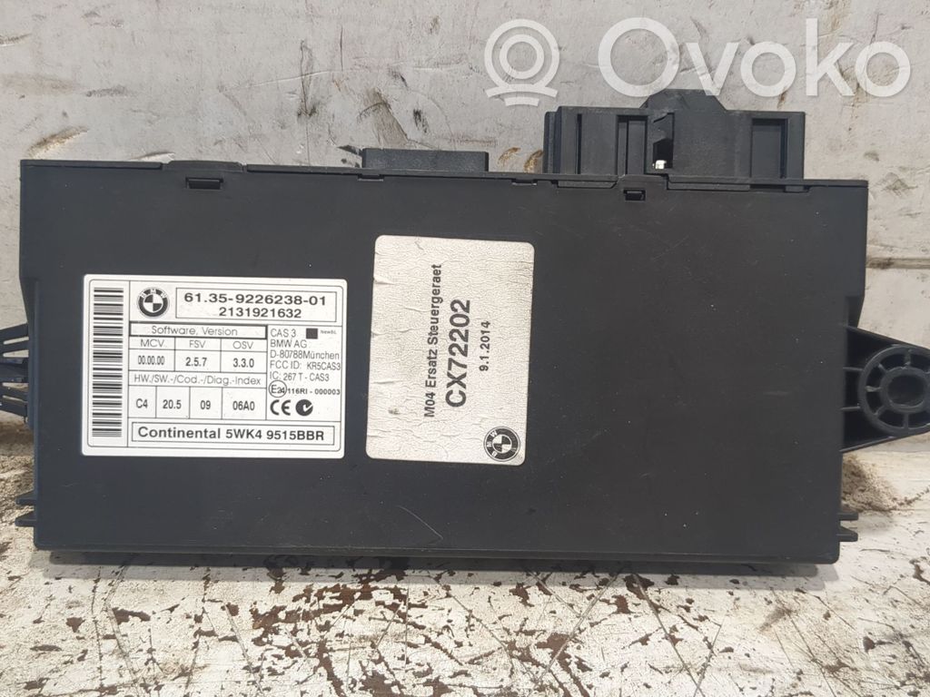 BMW 5 E60 E61 Aizdedzes ECU komplekts 