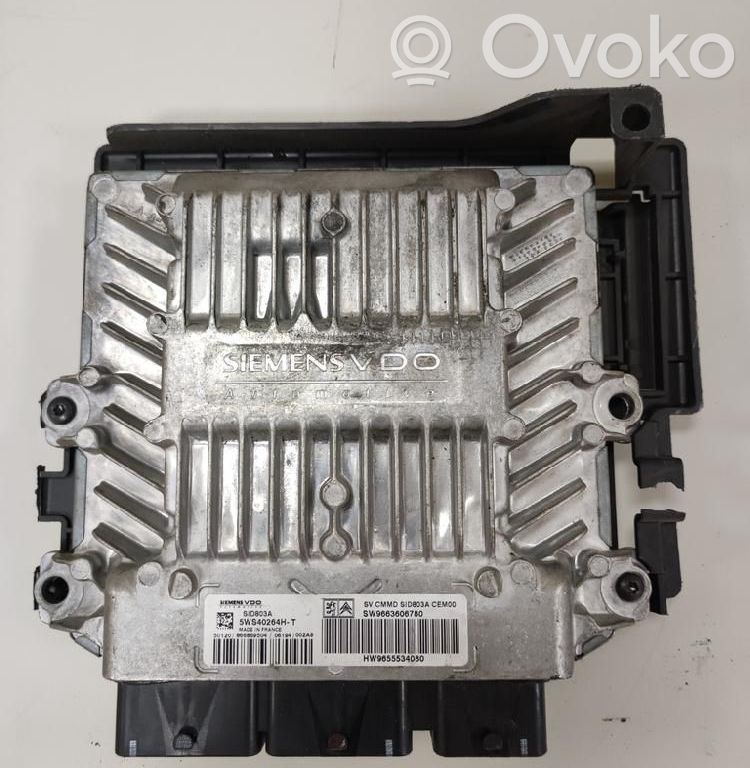 Peugeot 407 Engine control unit/module 