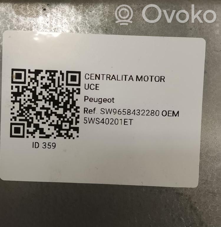 Engine control unit/module   5WS40201ET