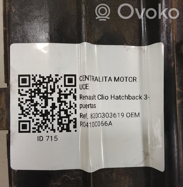 Renault Clio II Engine control unit/module 