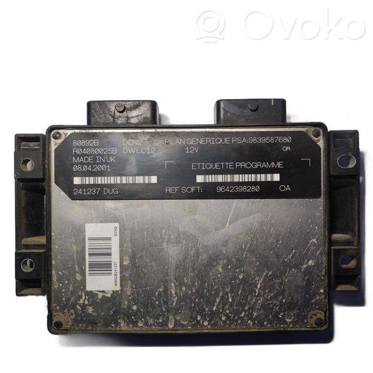 Engine control unit/module   R04080025B