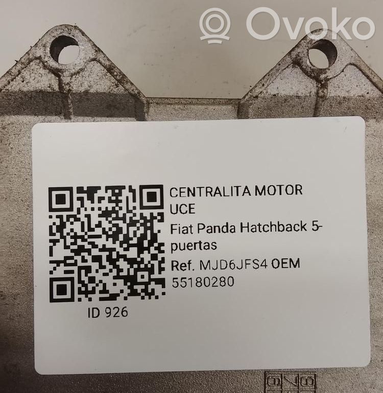 Fiat Panda II Unitate/modul de control motor 