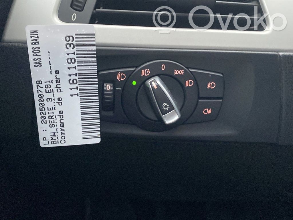 BMW 3 E90 E91 Light switch 