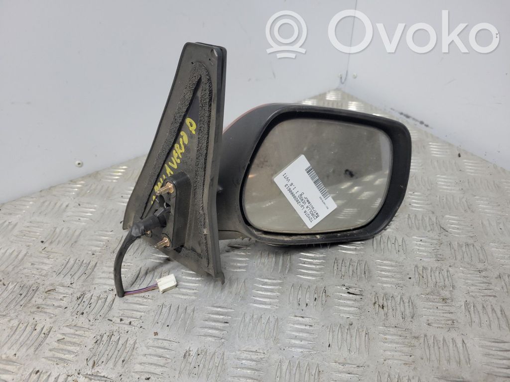 Toyota Corolla Verso E121 Manualne lusterko boczne drzwi przednich 