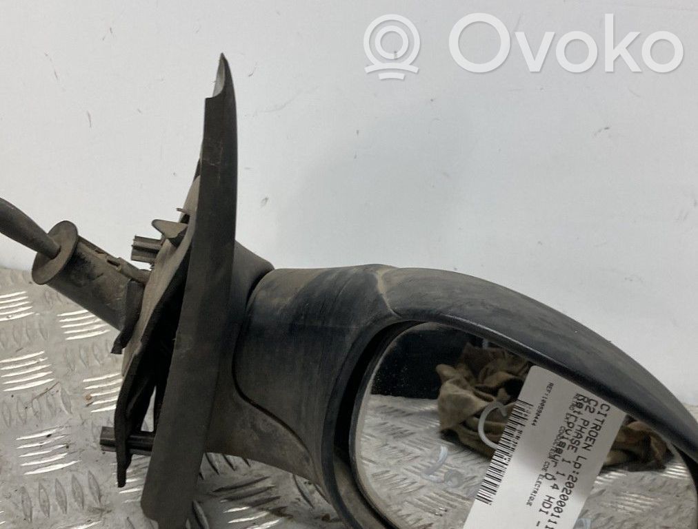 Citroen C2 Manualne lusterko boczne drzwi przednich 