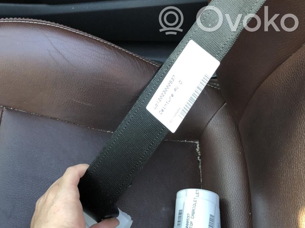 Opel Astra H Cinturón delantero 