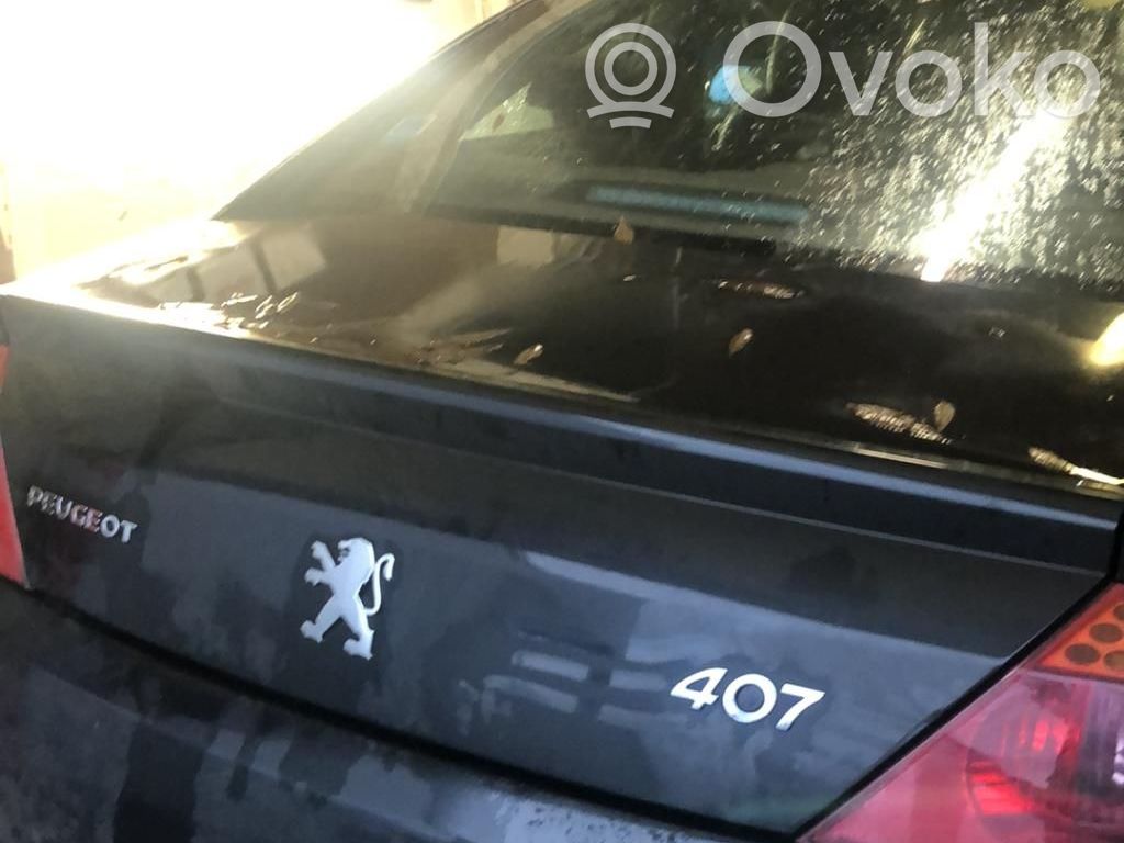 Peugeot 407 Tailgate/trunk/boot lid 