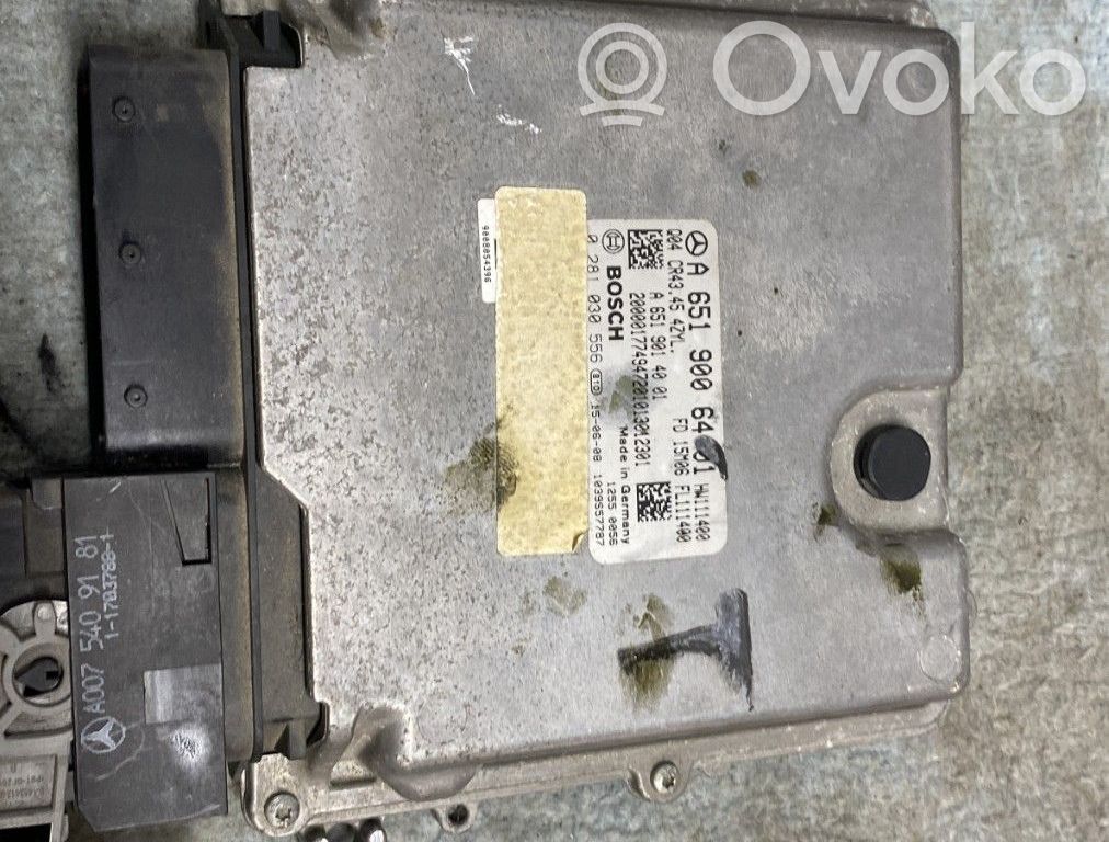 Mercedes-Benz GLC C253 Engine control unit/module 