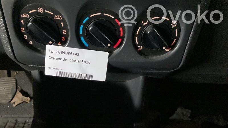 Peugeot Partner Climate control unit 