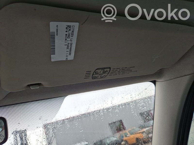 Citroen Berlingo Sun visor 