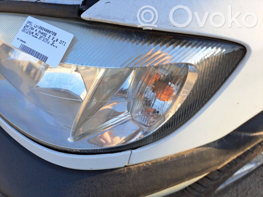 Opel Zafira A Faro/fanale 