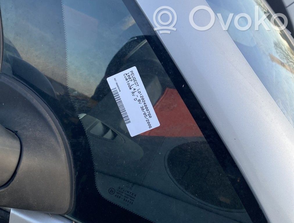 Peugeot 1007 Finestrino/vetro triangolo anteriore