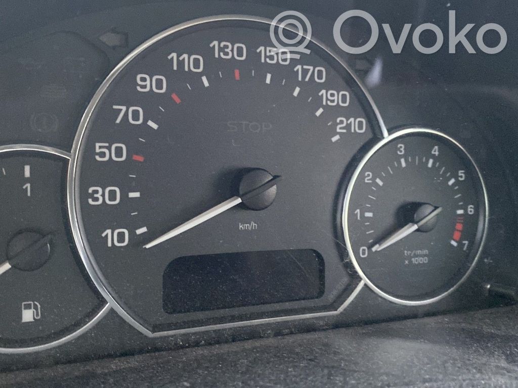 Peugeot 1007 Tachimetro (quadro strumenti) 