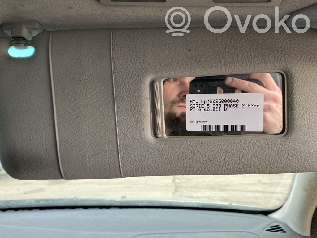 BMW 5 E39 Sun visor 