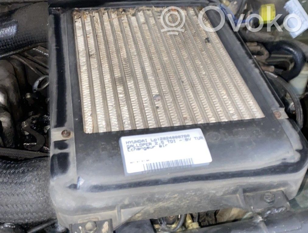 Hyundai Galloper Radiador intercooler 