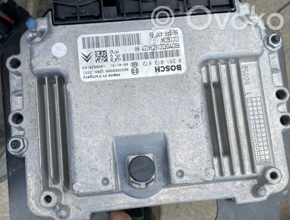 Peugeot 308 Unidad de control/módulo del motor 