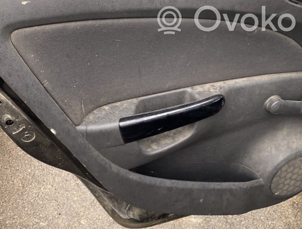 Opel Corsa D Moldura del tarjetero de la puerta trasera 