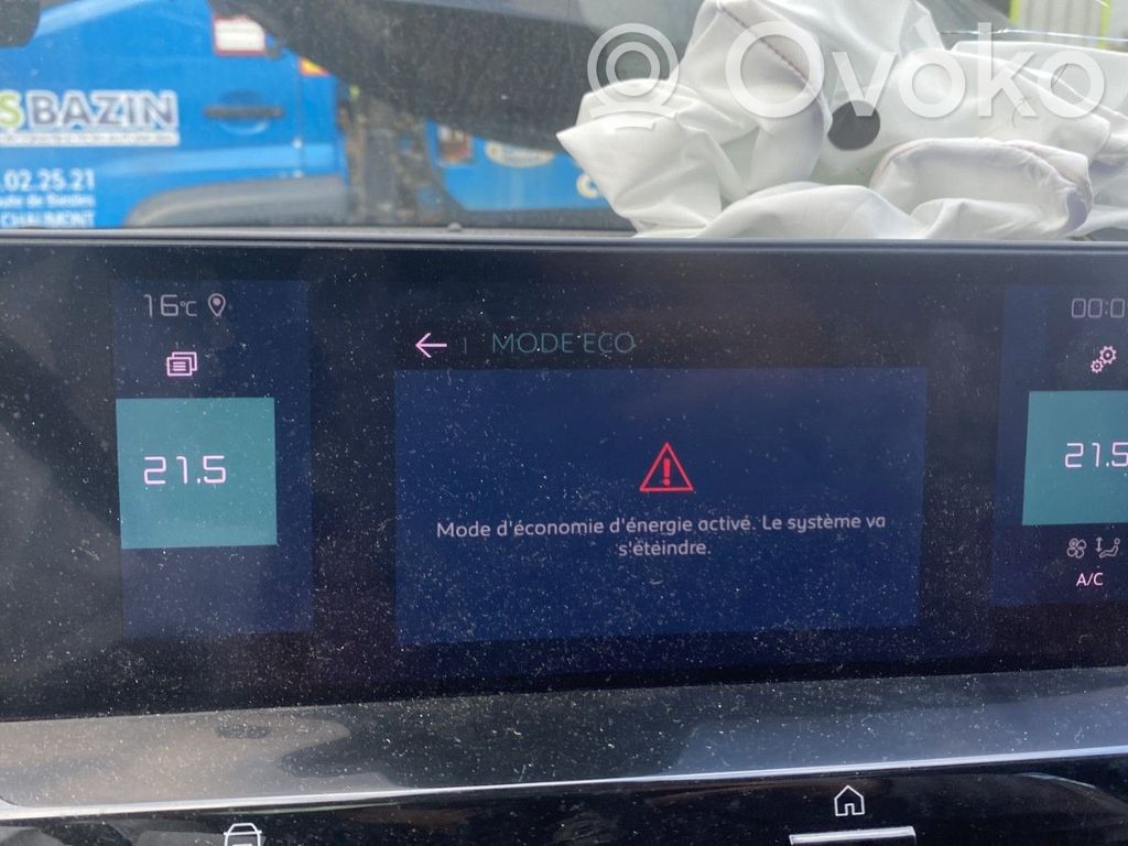 Citroen C4 III e-C4 Monitor / wyświetlacz / ekran 