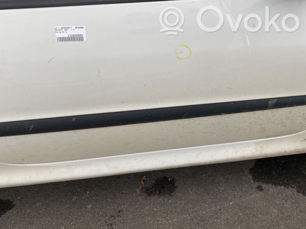 Peugeot 206+ Rivestimento della portiera anteriore (modanatura) 