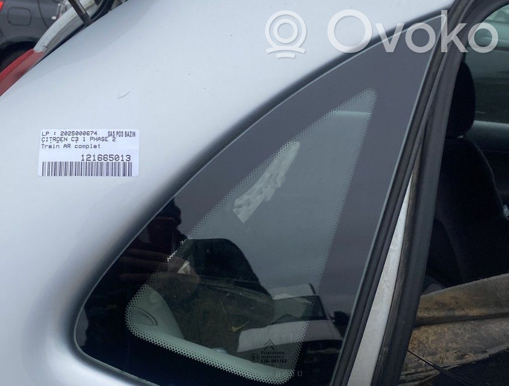 Citroen C3 Vitre latérale arrière