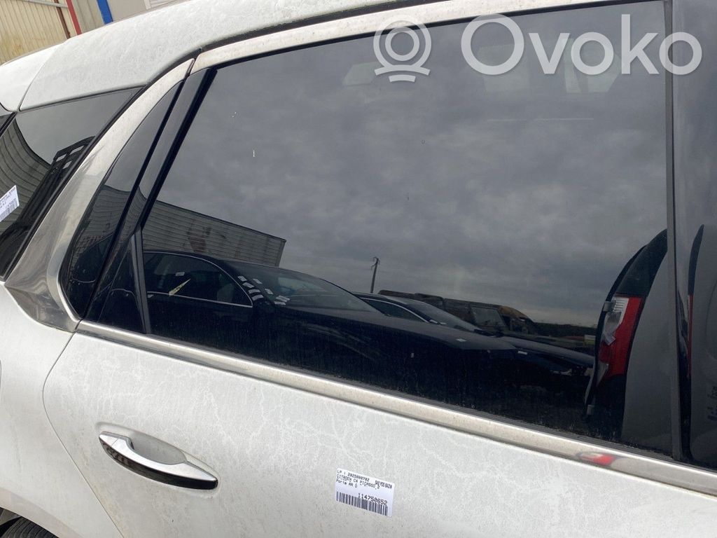 Citroen C4 II Picasso Luna de la puerta trasera 