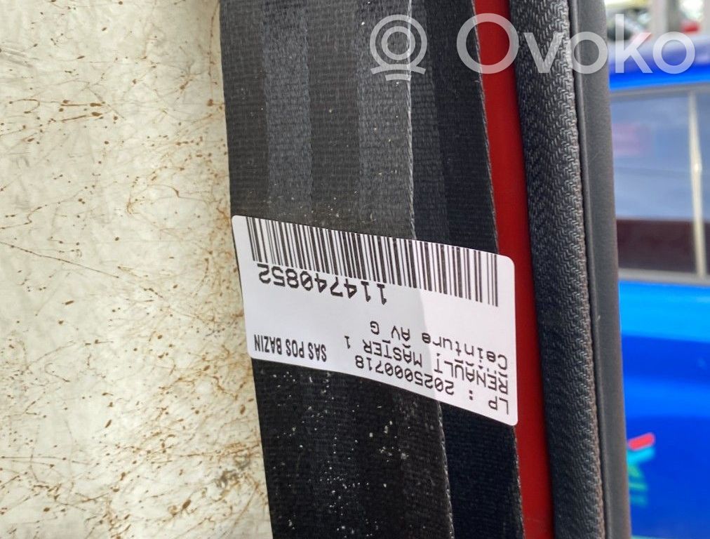 Renault Master I Centură de siguranță față