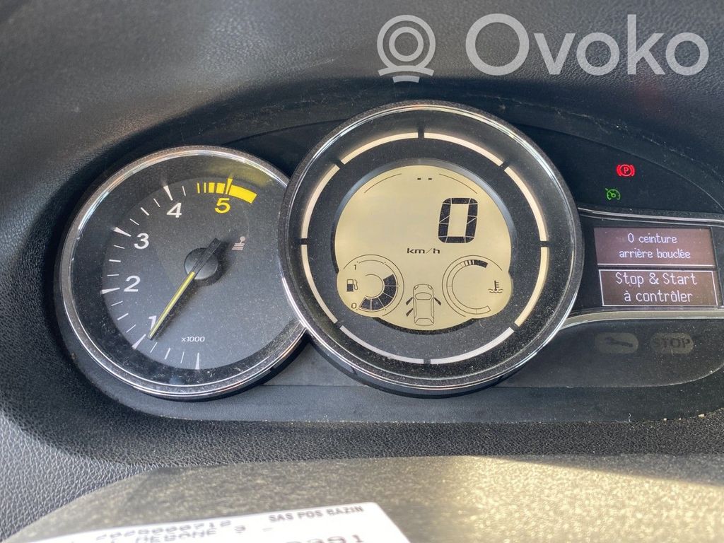 Renault Megane III Tachimetro (quadro strumenti) 