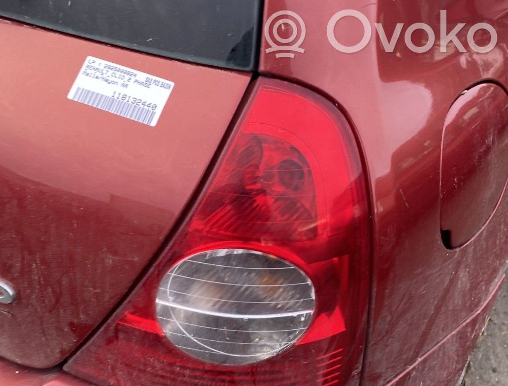Renault Clio II Luci posteriori