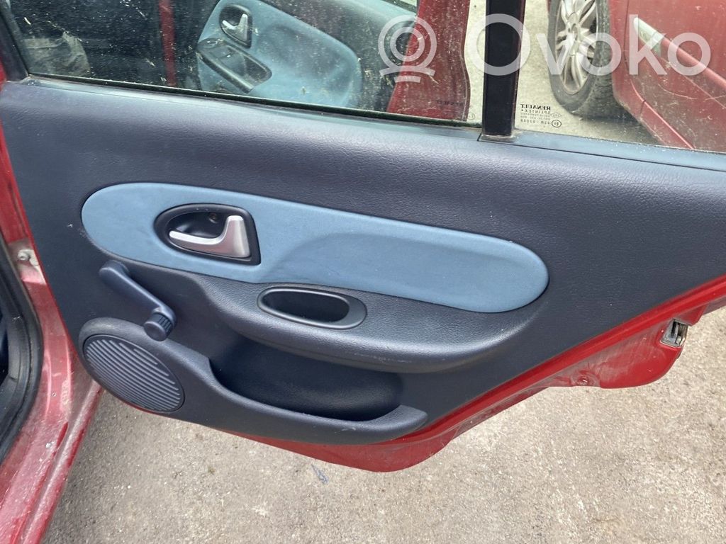 Renault Clio II Moldura del tarjetero de la puerta trasera 
