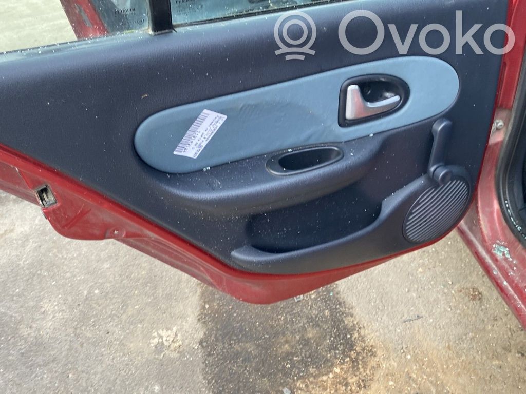 Renault Clio II Moldura del tarjetero de la puerta trasera 