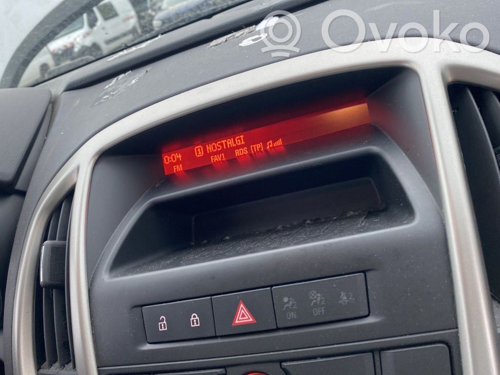 Opel Astra J Screen/display/small screen 