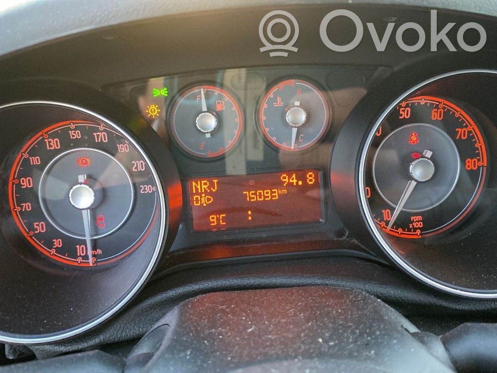 Fiat Punto (199) Licznik / Prędkościomierz 