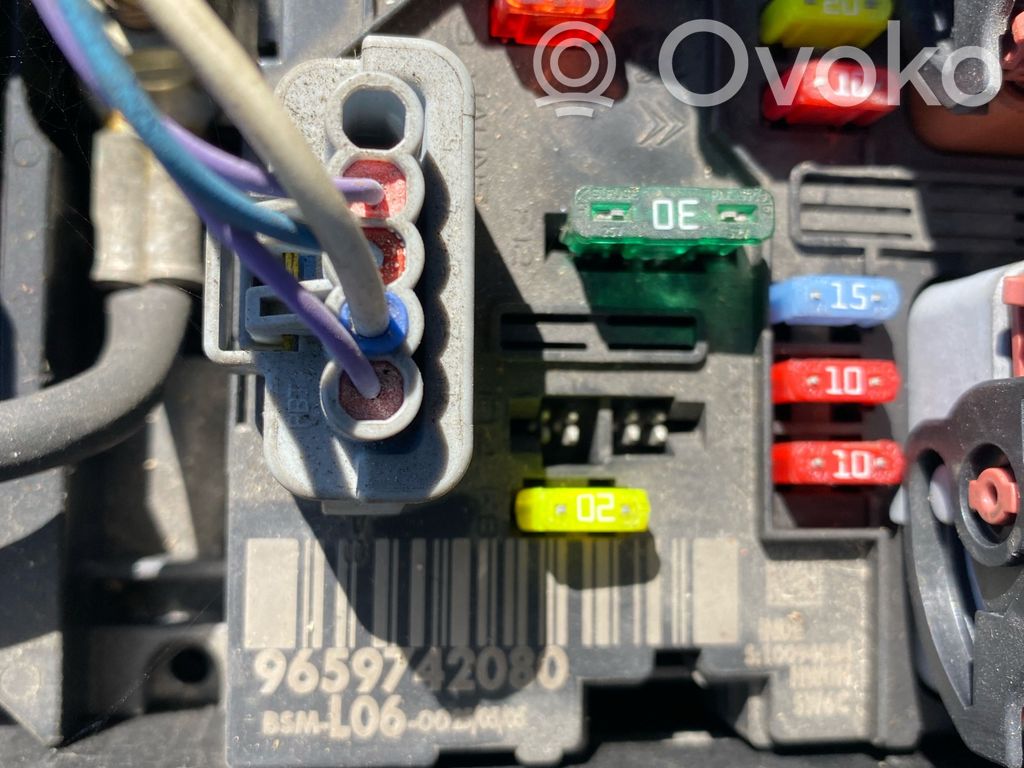 Peugeot 307 BSM Control unit 
