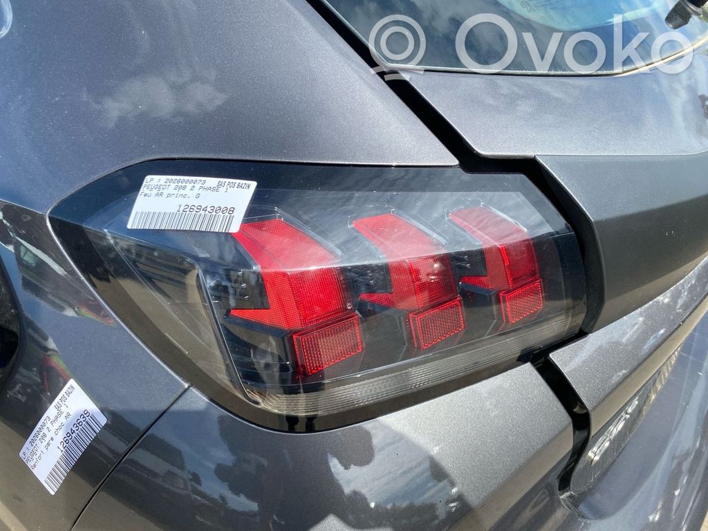 Peugeot 208 II Lampă spate în caroserie 