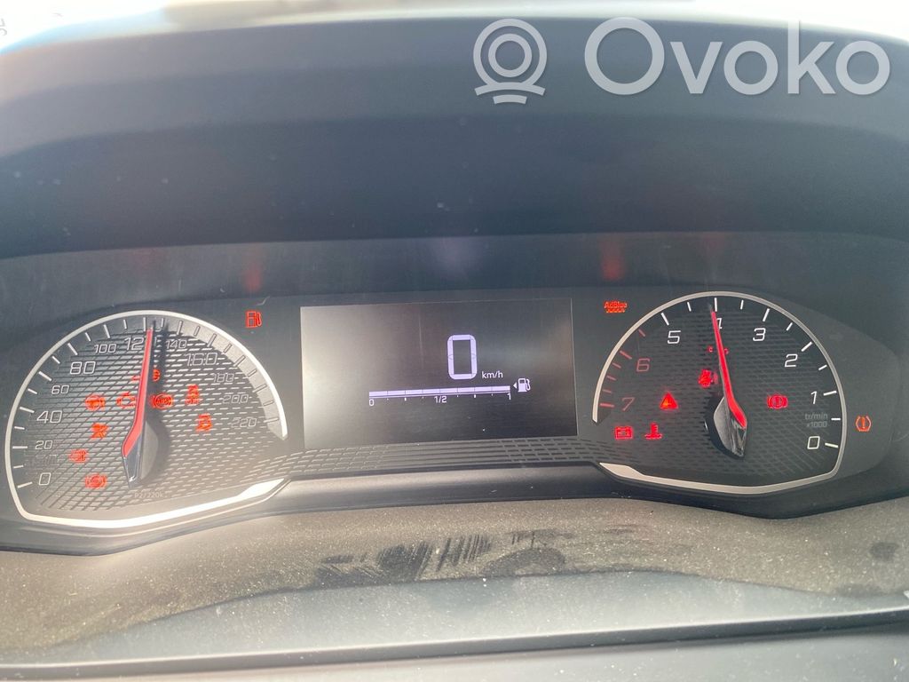 Peugeot 208 II Vitezometru (grup de instrumente)