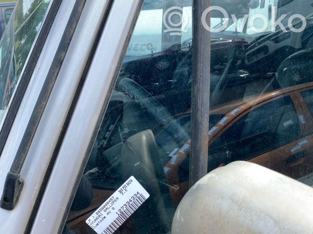Hyundai Galloper Dreiecksfenster Dreiecksscheibe Tür vorne 