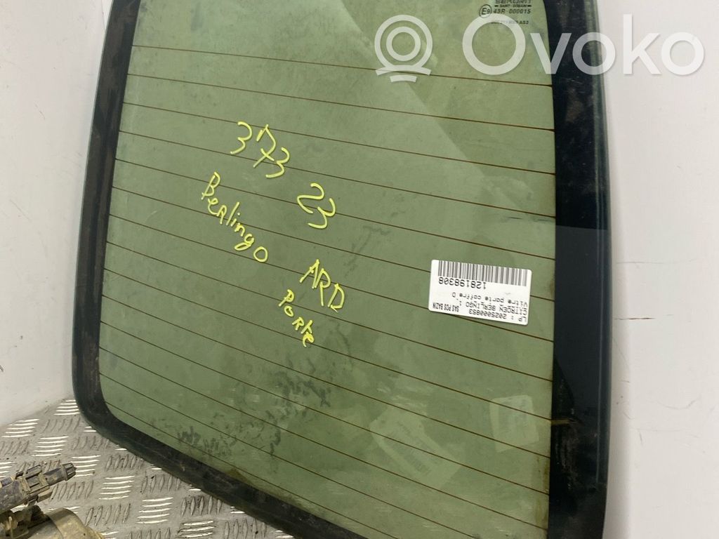 Citroen Berlingo Vitre de fenêtre porte battante arrière 