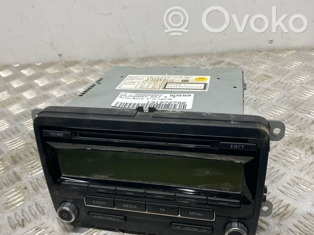 Volkswagen Golf VI Radio/CD/DVD/GPS-pääyksikkö