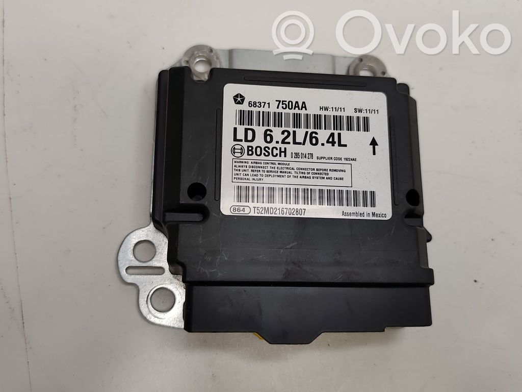 Sterownik / Moduł Airbag   68371750AA,0285014278,T52MD216702807