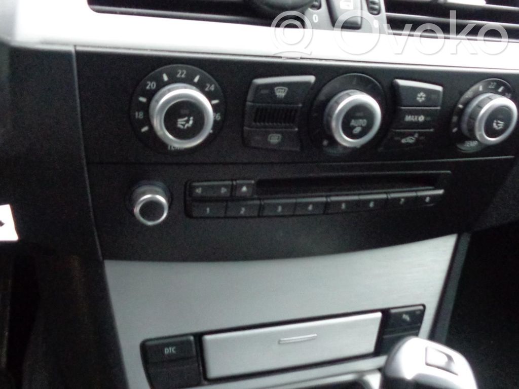 BMW 5 E60 E61 Climate control unit 