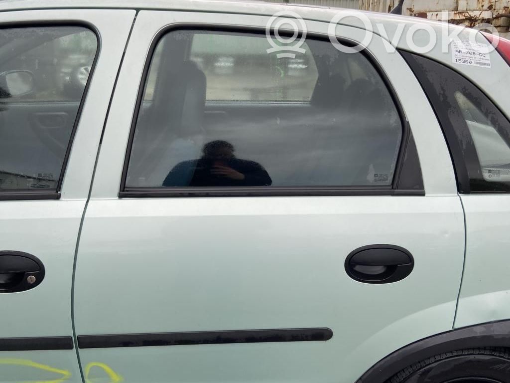 Opel Corsa C Luna de la puerta trasera 