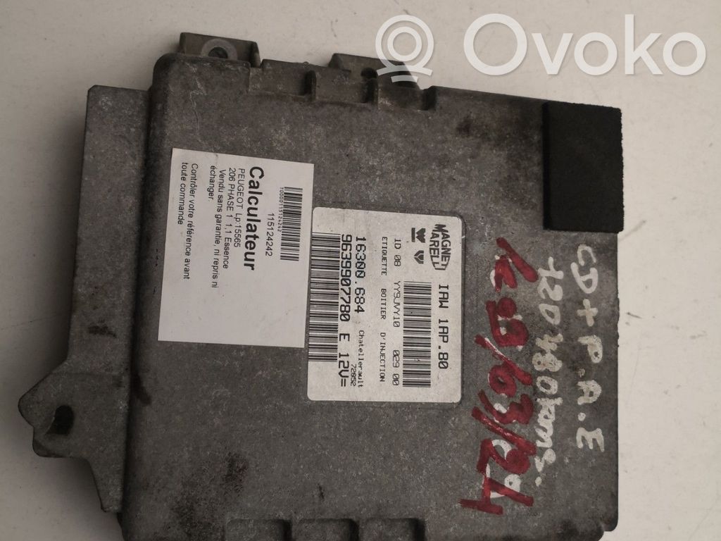 Peugeot 206 Sterownik / Moduł ECU 