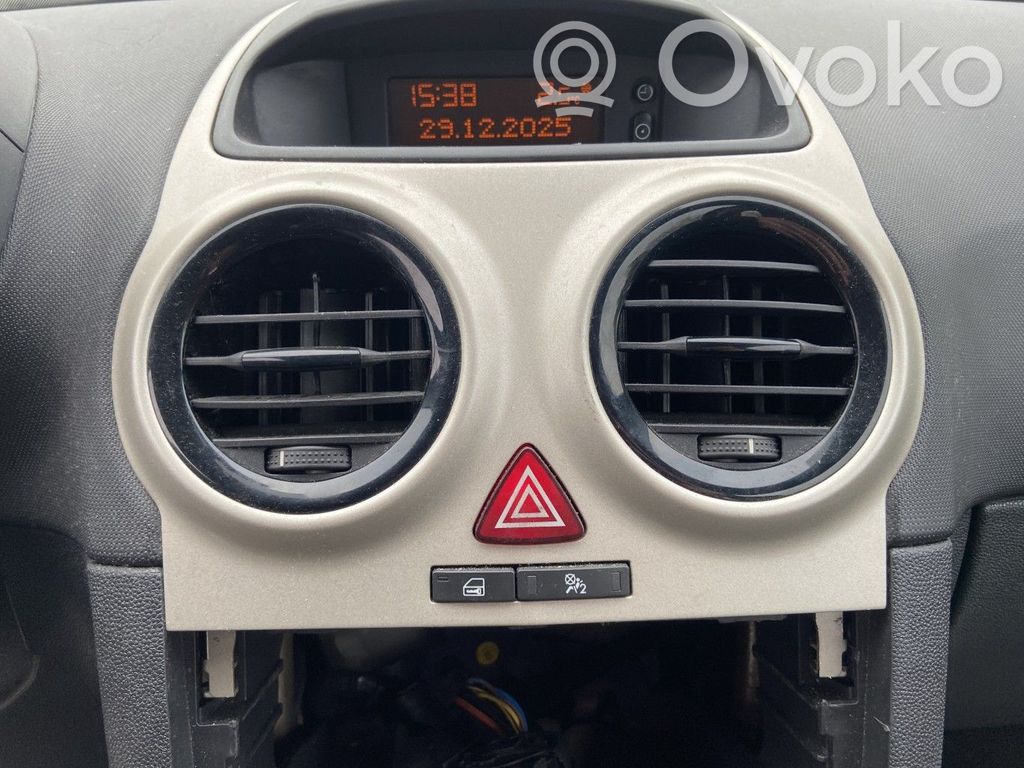 Opel Corsa D Hazard light switch 