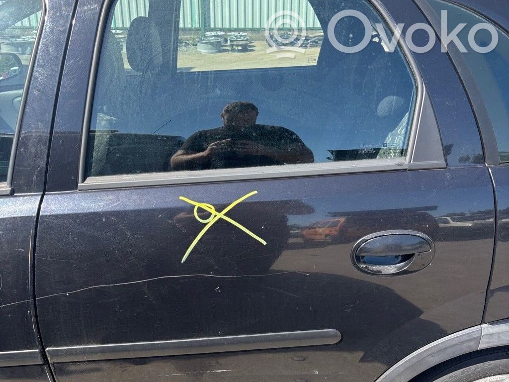 Opel Corsa C Luna de la puerta trasera 