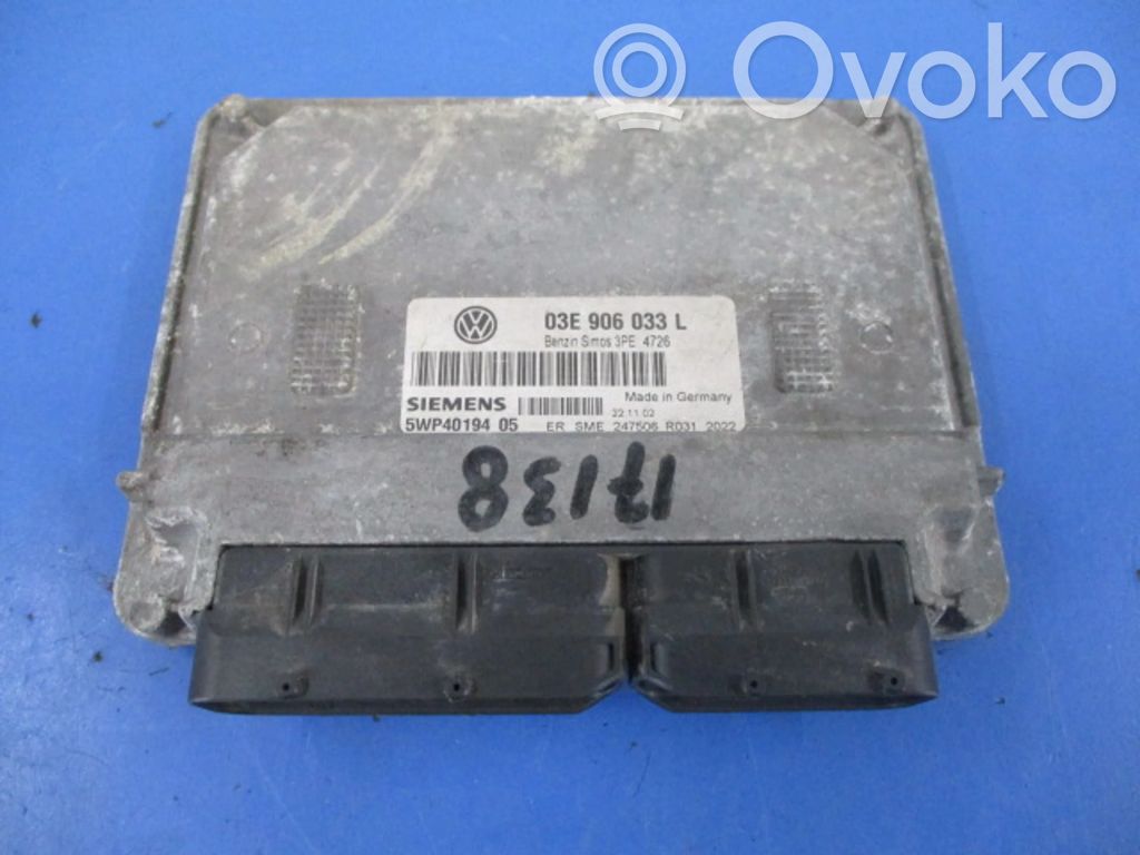 Volkswagen Polo Unitate control motor/modul ECU 
