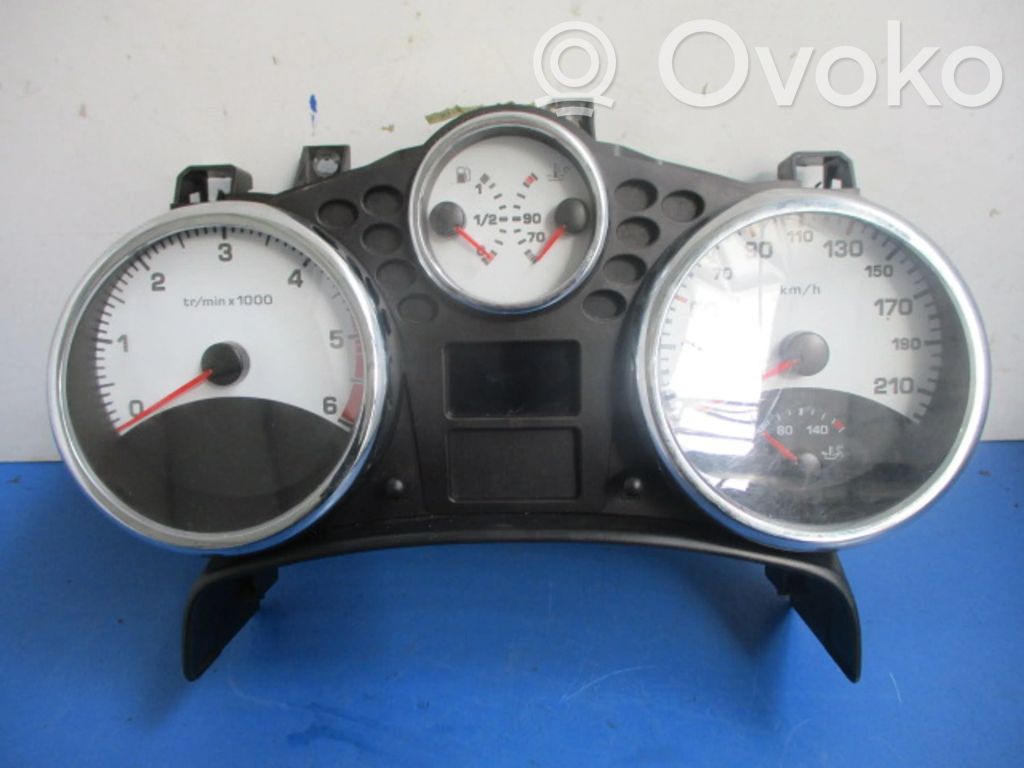 Peugeot 207 CC Vitezometru (grup de instrumente) 