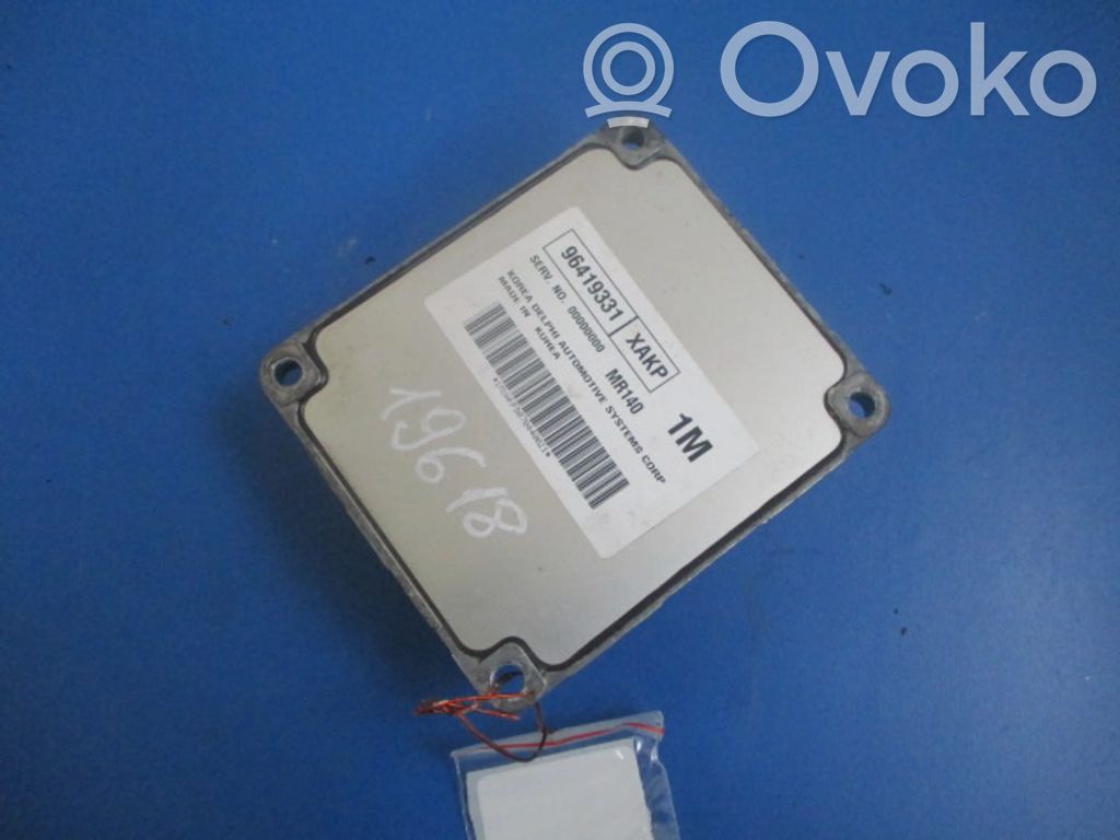 Chevrolet Lacetti Unité de commande, module ECU de moteur 